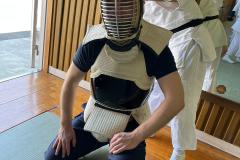 Kampfsporttraining an der Saitama Polizei Akademie