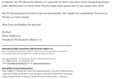 Grüße der IPA-Deutsche Sektion e.V.