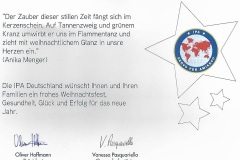 Grüße der IPA-Deutsche Sektion e.V.