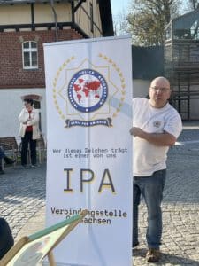 Einer der Mitorganisatoren - IPA-Freund Jürgen Beuß